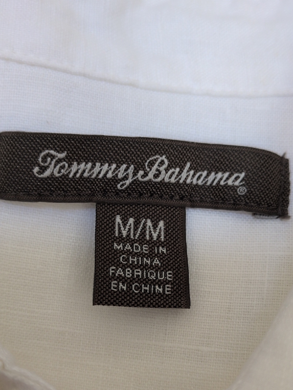 Tommy Bahama White Linen Shirt - Picture 8 of 10